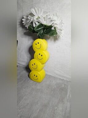 Vintage Burton Smiling Face Vase